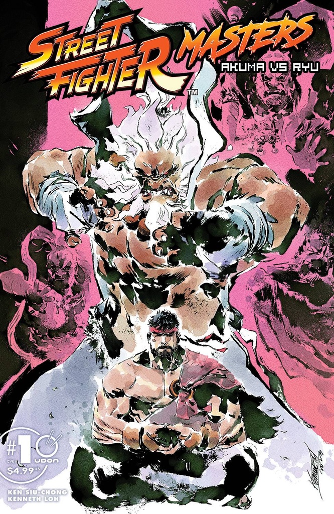 Street Fighter Masters: Akuma vs. Ryu #1 (Cover A Kenneth Loh)