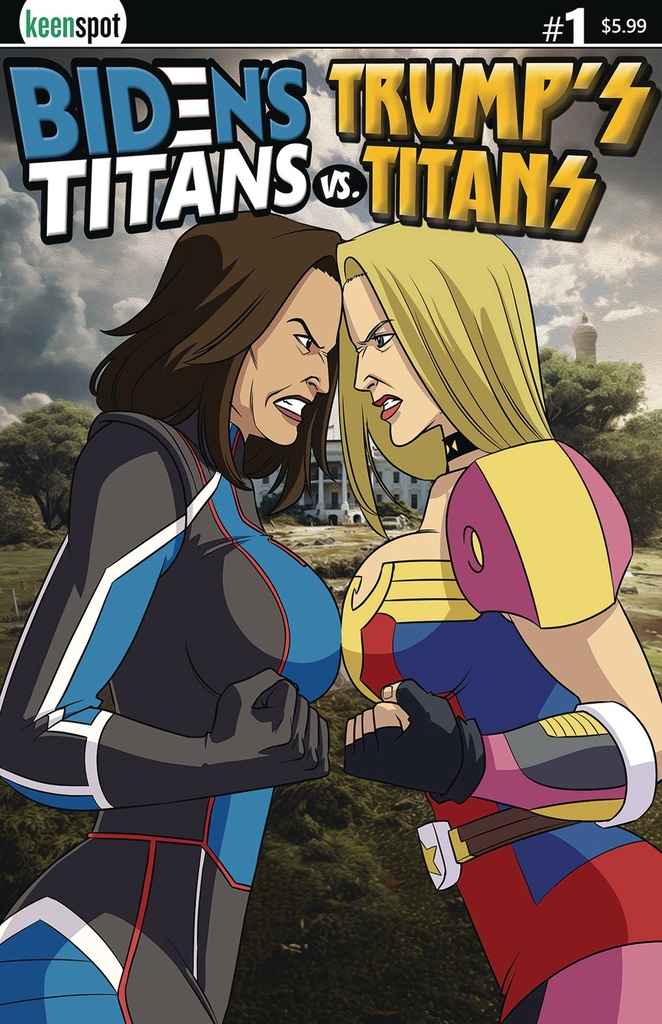 Biden's Titans vs. Trump's Titans #1 (Cover C Kamala vs Ivanka)