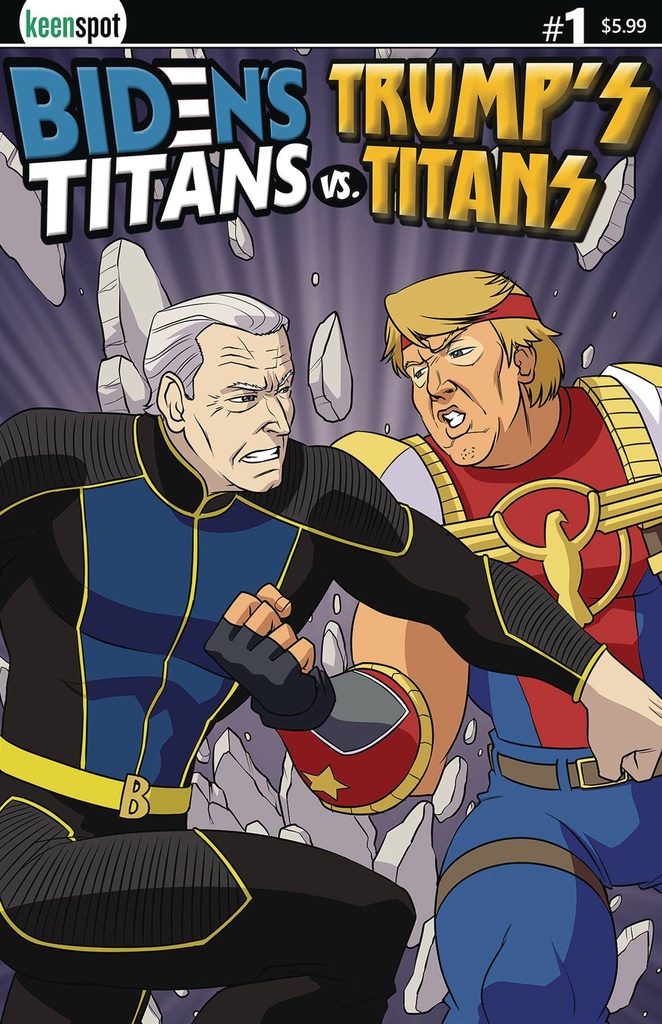 Biden's Titans vs. Trump's Titans #1 (Cover B Joe vs Donald)