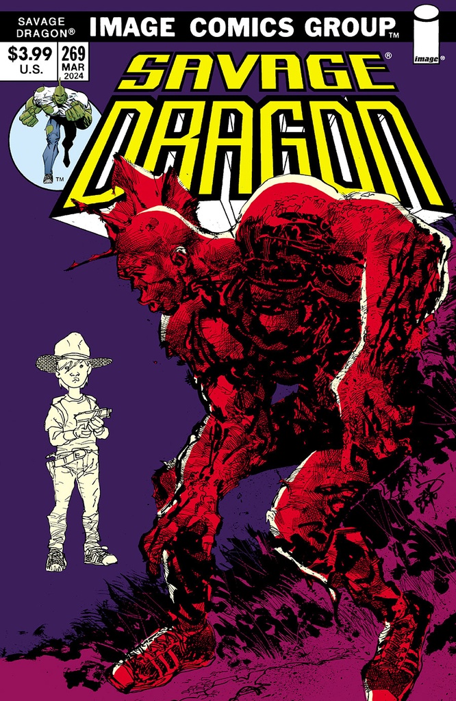 Savage Dragon #269 (Cover D The Walking Dead 20th Anniversary Variant)