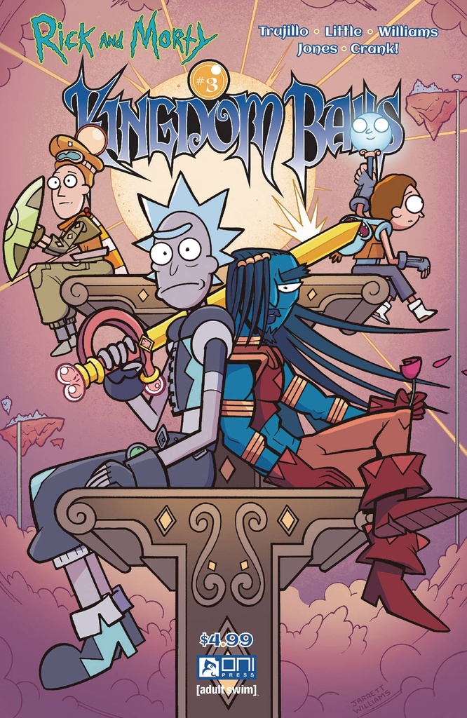 Rick and Morty: Kingdom Balls #3 (Cover A Jarrett Williams)