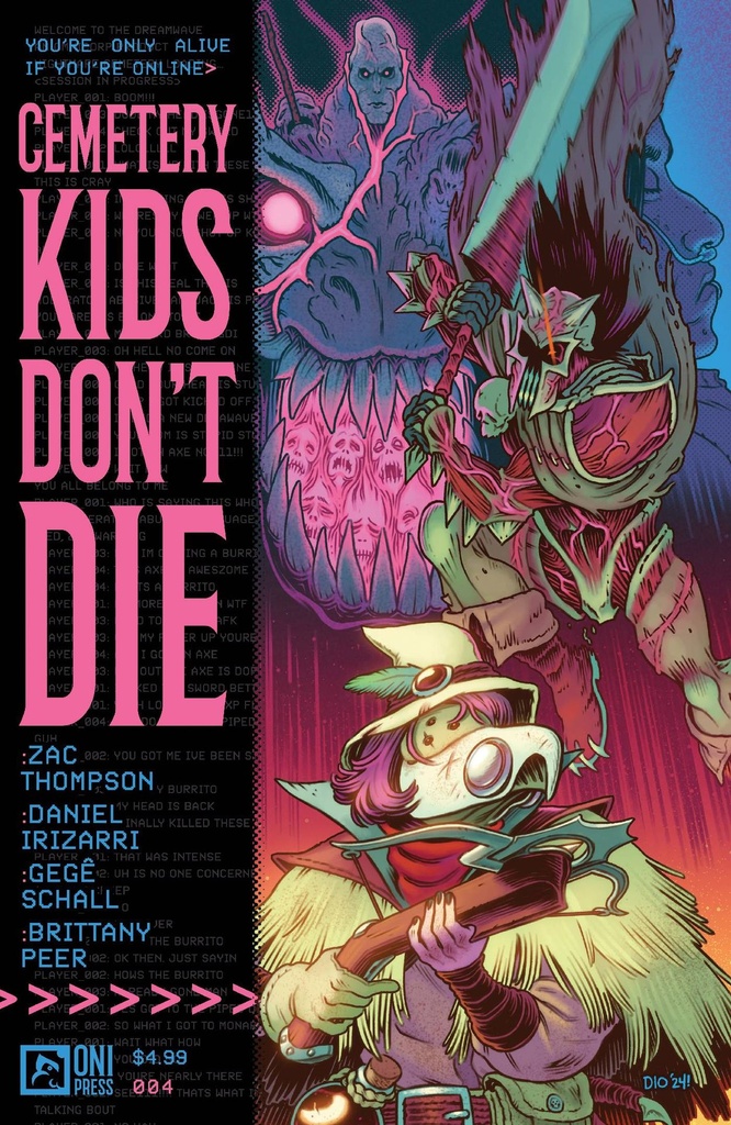 Cemetery Kids Don't Die #4 of 4 (Cover A Daniel Irizarri)