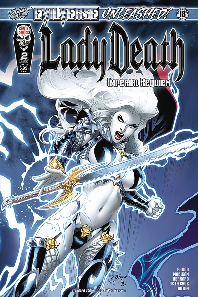 Lady Death: Imperial Requiem #2 of 2 (Cover A Diego Bernard)