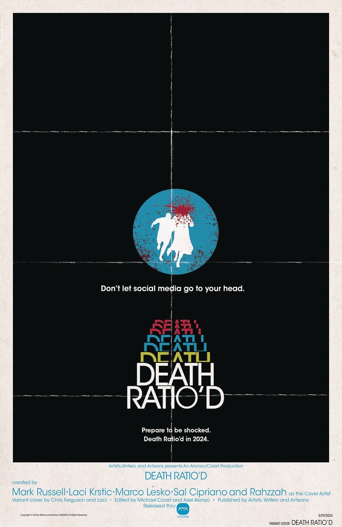 Death Ratio'd #1 (Cover B Chris Ferguson & Laci Movie Poster Homage)