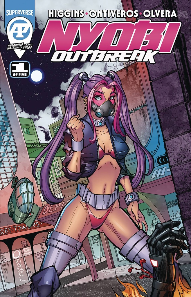 Nyobi: Outbreak #1 of 5 (Cover A Juan Antonio Ontiveros)