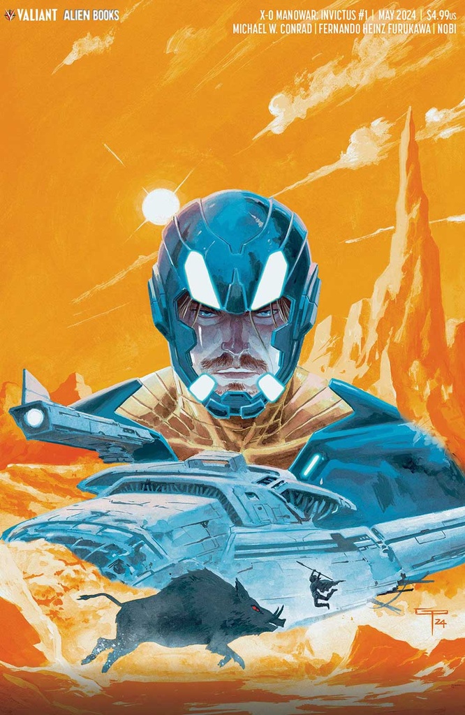 X-O Manowar: Invictus #1 of 4 (Cover C German Peralta Virgin Variant)