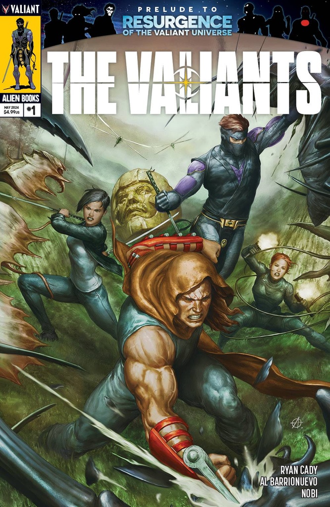 The Valiants #1 of 4 (Cover A Agustin Alessio)