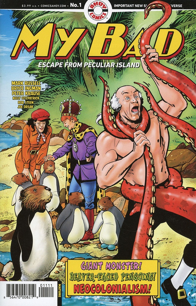 My Bad: Escape from Peculiar Island #1 (Cover A Peter Krause)