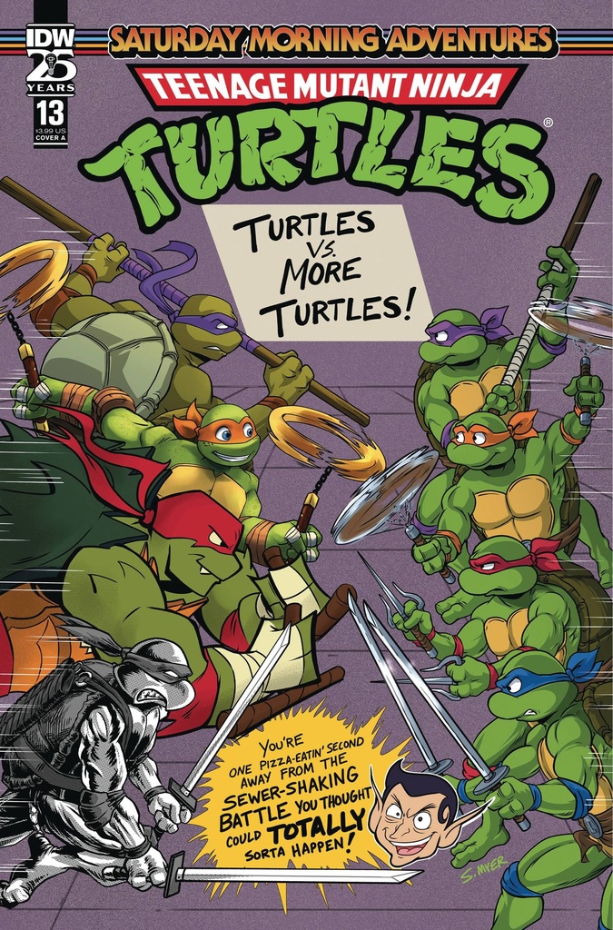 TMNT: Saturday Morning Adventures Continued #13 (Cover A Sarah Myer)