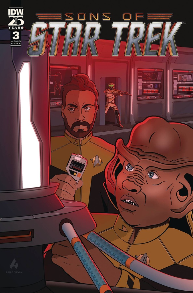 Star Trek: Sons of Star Trek #3 (Cover B Aaron Harvey)