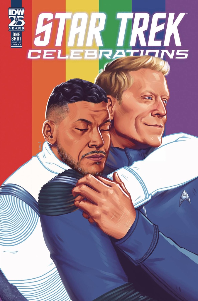 Star Trek: Celebrations #1 (Cover B Angel Solorzano)