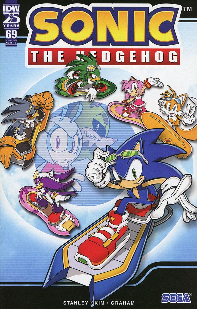 Sonic The Hedgehog #69 (Cover B Bracardi Curry)