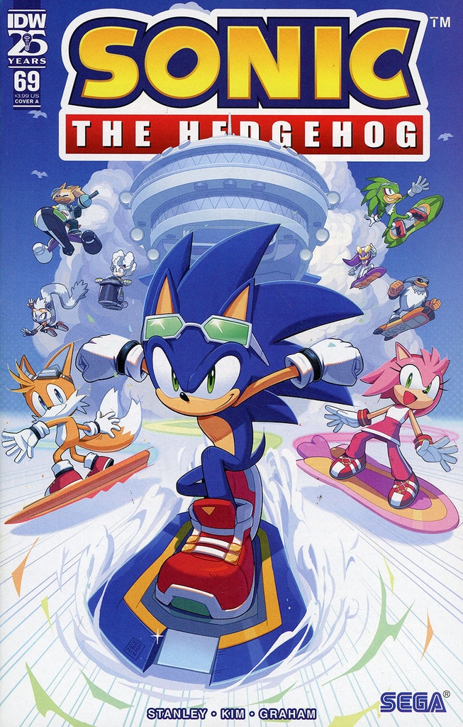 Sonic The Hedgehog #69 (Cover A Min Ho Kim)