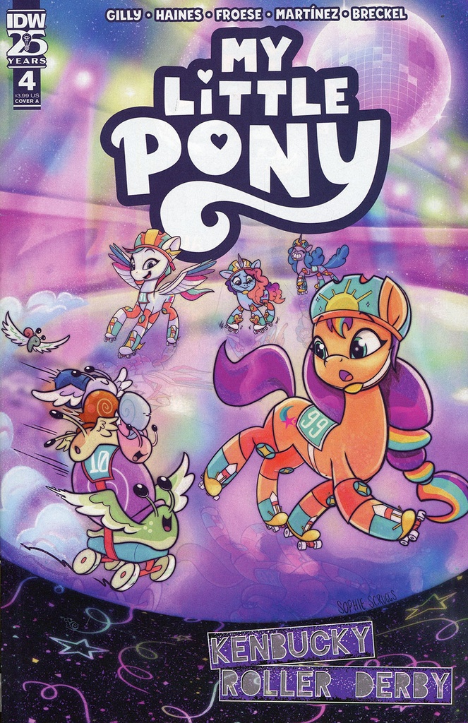 My Little Pony: Kenbucky Roller Derby #4 (Cover A Sophie Scruggs)