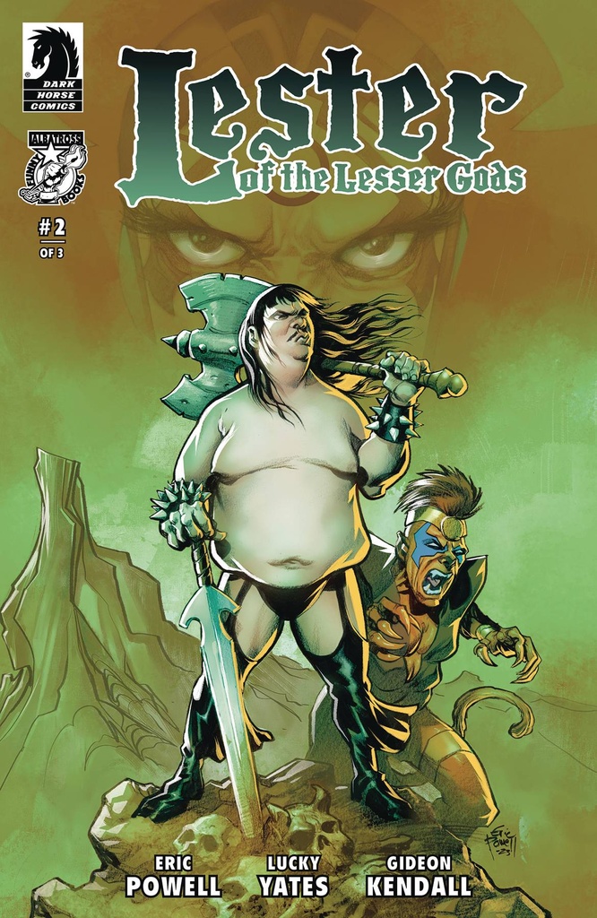 Lester of the Lesser Gods #2 (Cover B Eric Powell)