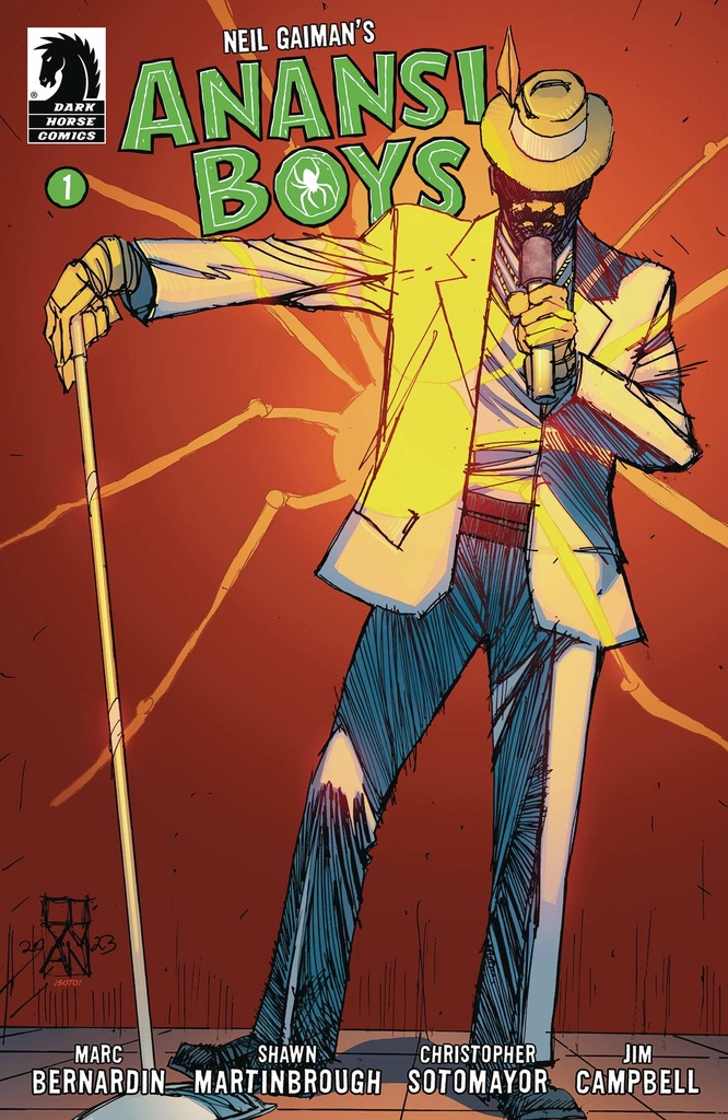 Neil Gaiman's Anansi Boys #1 (Cover C Denys Cowan)