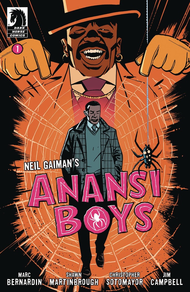 Neil Gaiman's Anansi Boys #1 (Cover B Shawn Martinbrough)