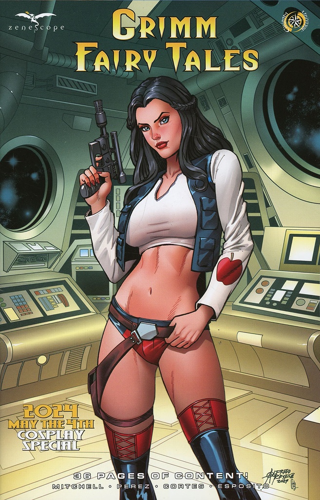 Grimm Fairy Tales Presents 2024 May The 4th Cosplay Pinup Special #1 (Cover A Alfredo Reyes)