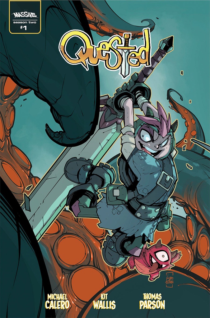 Quested Season 2 #1 (Cover B Ludo Lullabi)