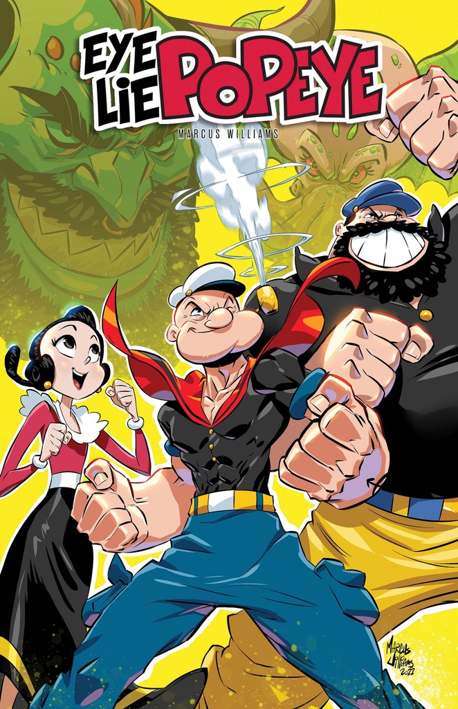 Eye Lie Popeye #1 (Cover A Marcus Williams)