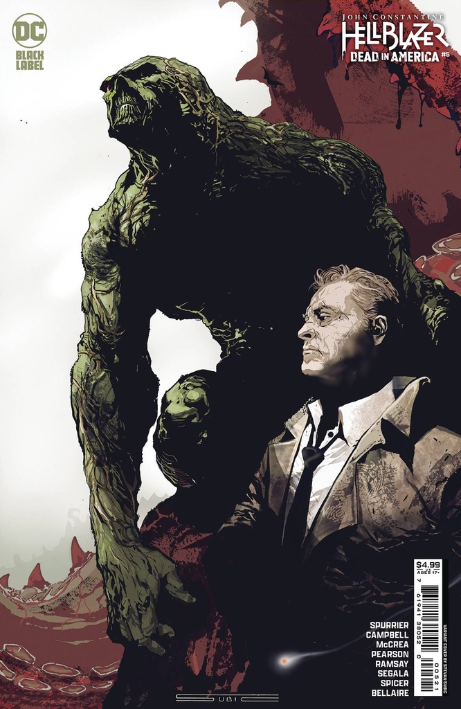 John Constantine, Hellblazer: Dead in America #5 of 8 (Cover B Stevan Subic)