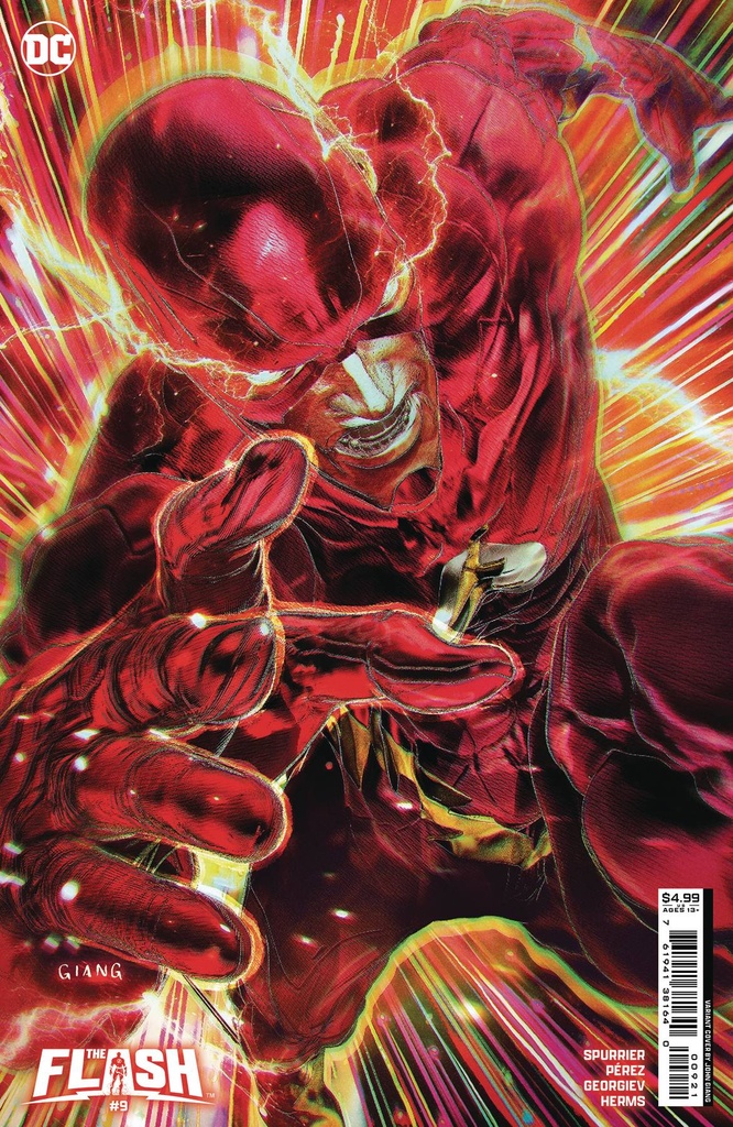 The Flash #9 (Cover B John Giang Card Stock Variant)