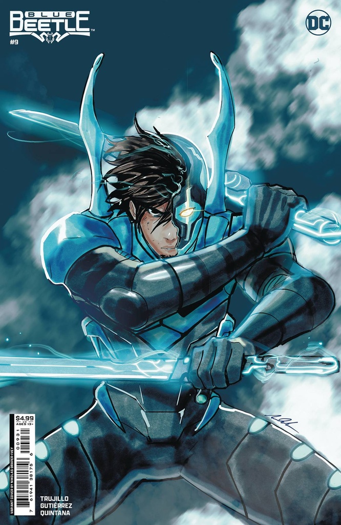 Blue Beetle #9 (Cover B Nikolas Draper-Ivey Card Stock Variant)