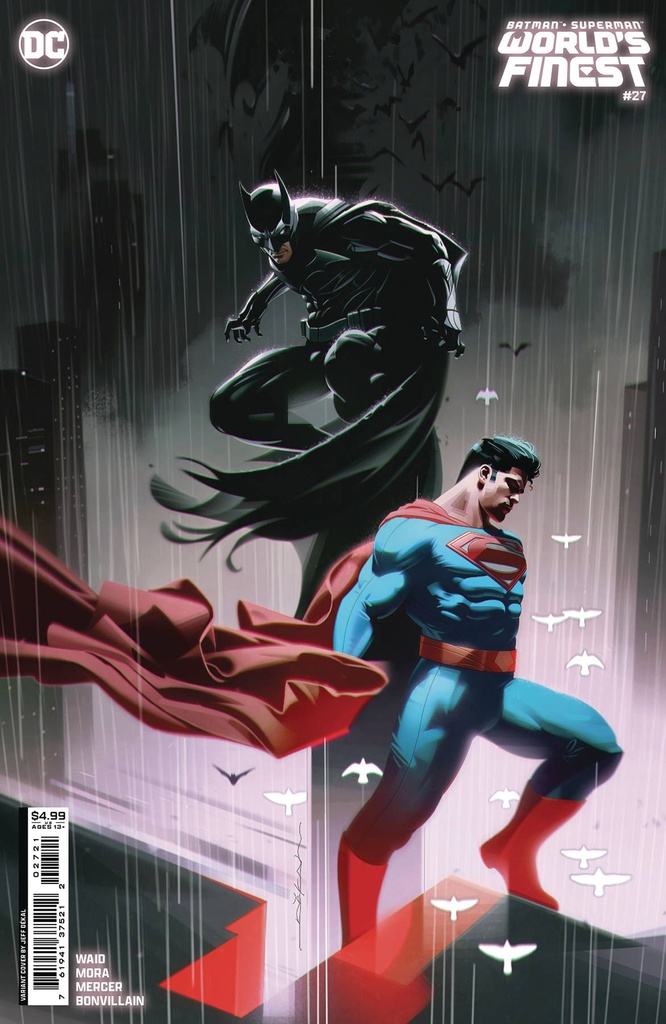 Batman/Superman: Worlds Finest #27 (Cover B Jeff Dekal Card Stock Variant)