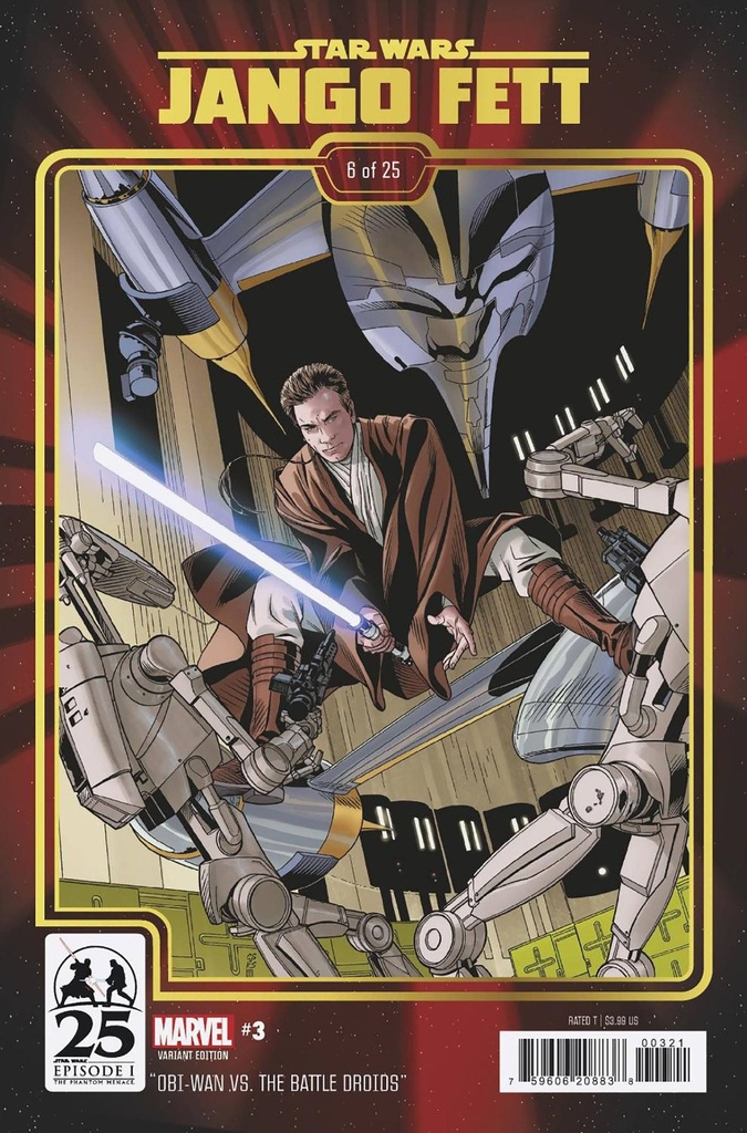 Star Wars: Jango Fett #3 (Chris Sprouse The Phantom Menace 25th Anniversary Variant)