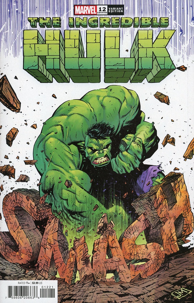 Incredible Hulk #12 (Justin Mason Hulk Smash Variant)