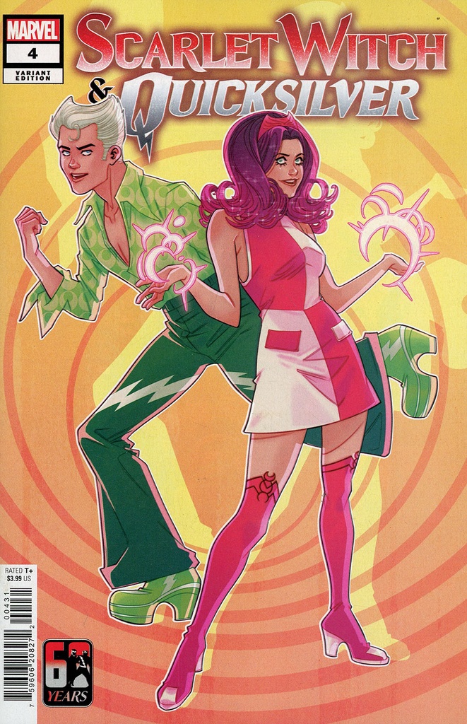 Scarlet Witch & Quicksilver #4 (Marguerite Sauvage Variant)