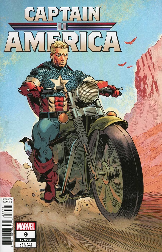 Captain America #9 (Mike Hawthorne Variant)