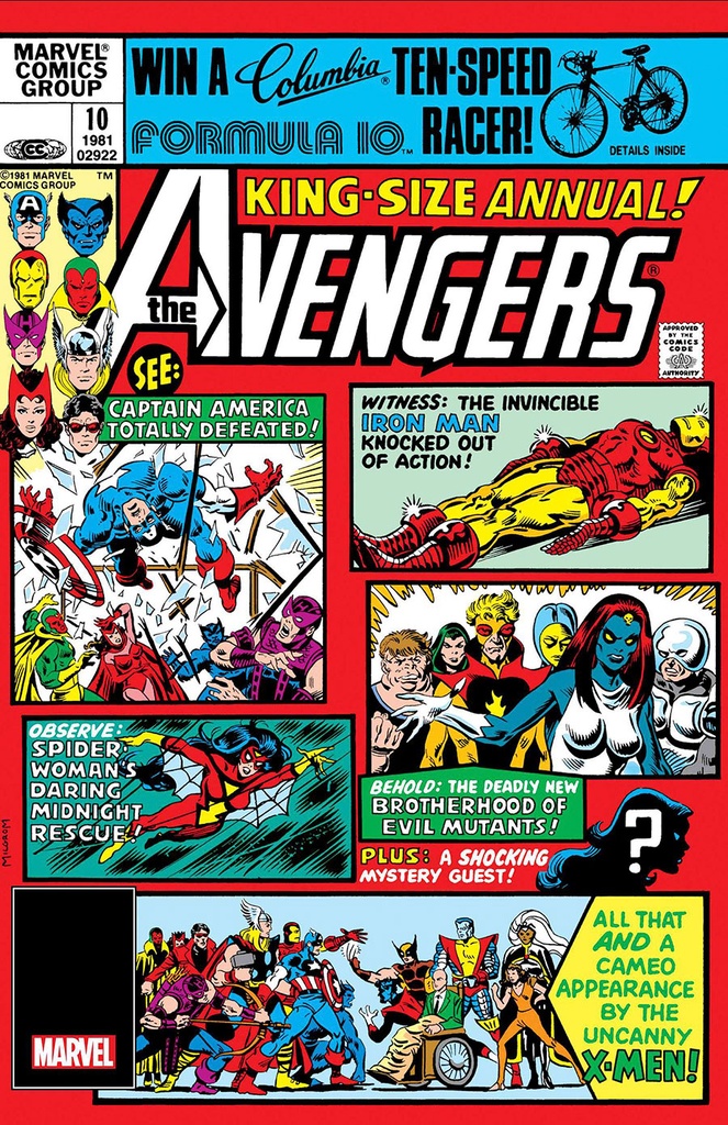 Avengers Annual #10 (Facsimile Edition Foil Variant)