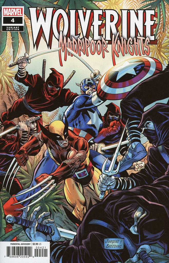 Wolverine: Madripoor Knights #4 (Dan Jurgens Variant)