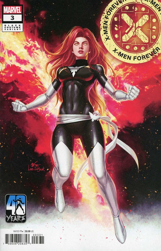 X-Men: Forever #3 (Inhyuk Lee Black Costume Variant)