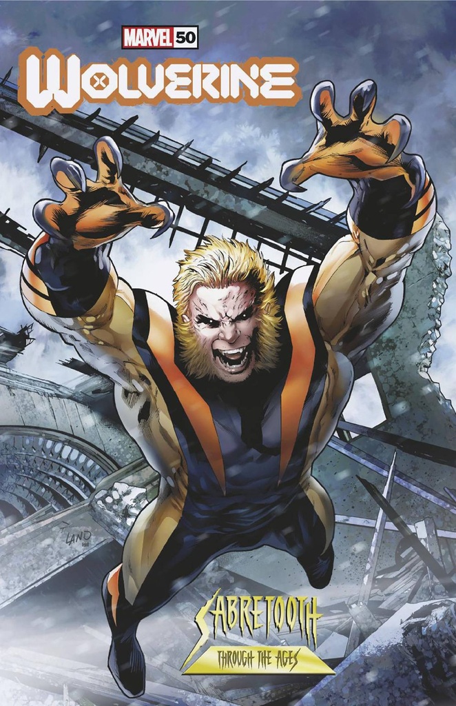 Wolverine #50 (Greg Land Sabretooth Variant)
