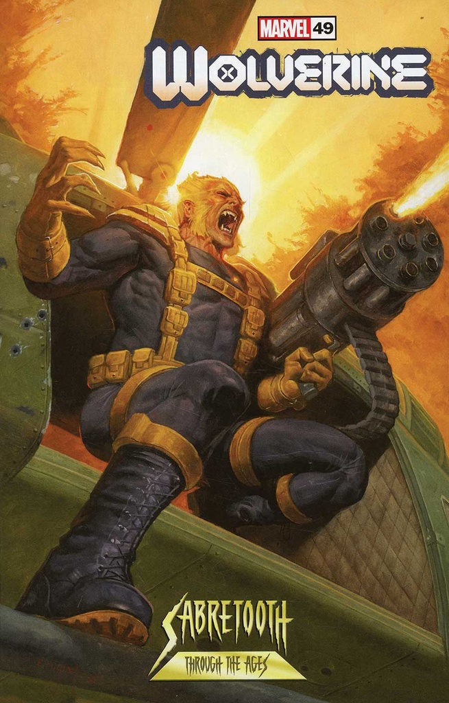 Wolverine #49 (EM Gist Sabretooth Variant)