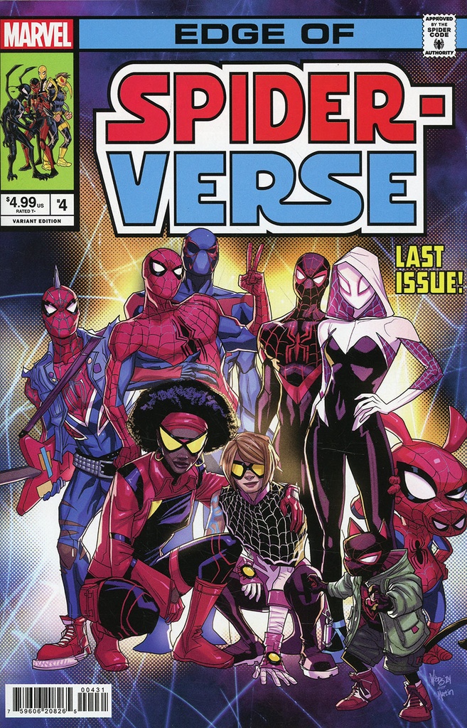 Edge of Spider-Verse #4 (Pete Woods Homage Variant)