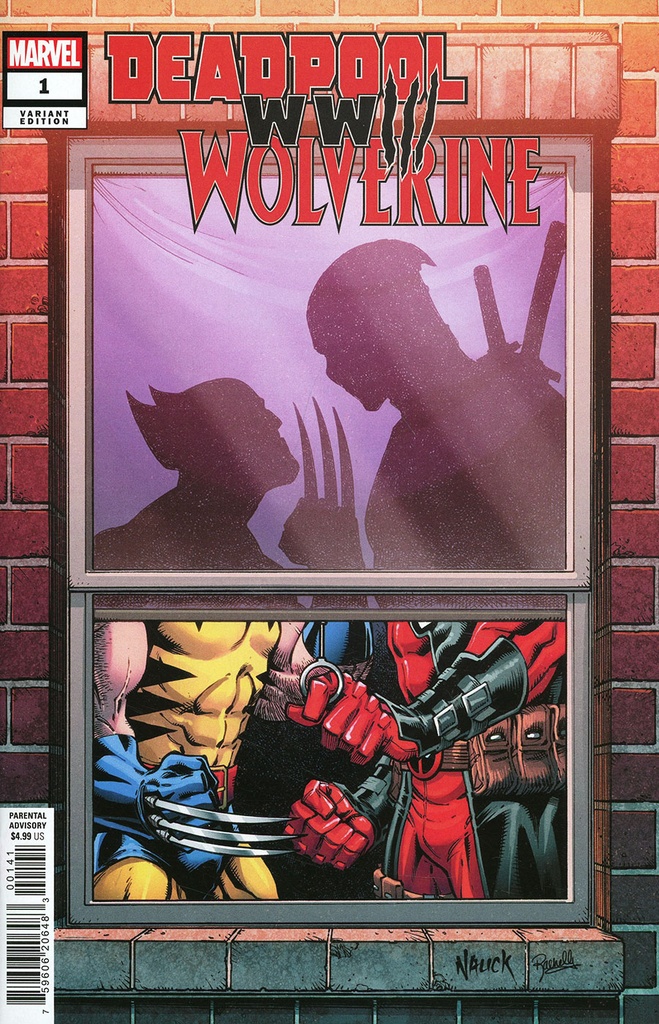 Deadpool & Wolverine: WWIII #1 (Todd Nauck Windowshades Variant)