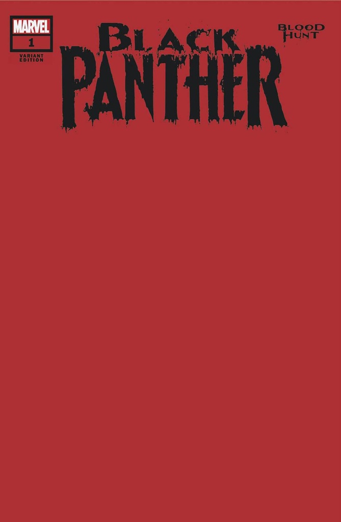 Black Panther: Blood Hunt #1 (Blood Red Variant)