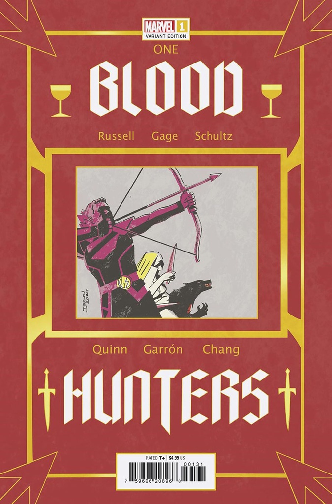 Blood Hunters #1 (Declan Shalvey Book Cover Variant)