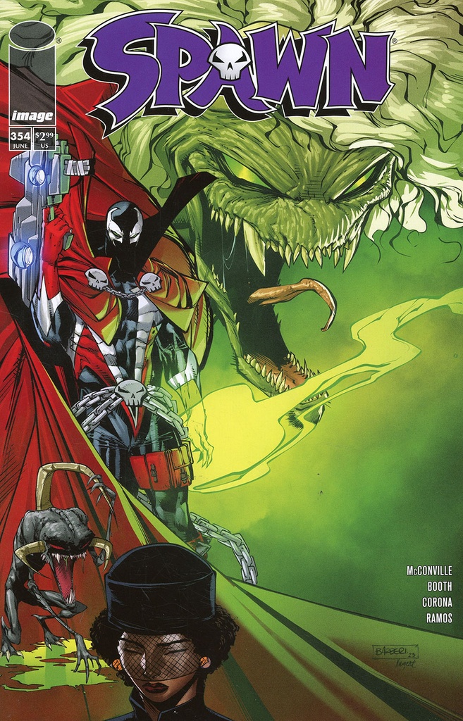 Spawn #354 (Cover B Carlo Barberi)