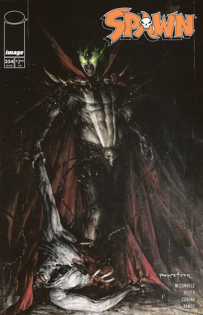 Spawn #354 (Cover A Puppeteer Lee)