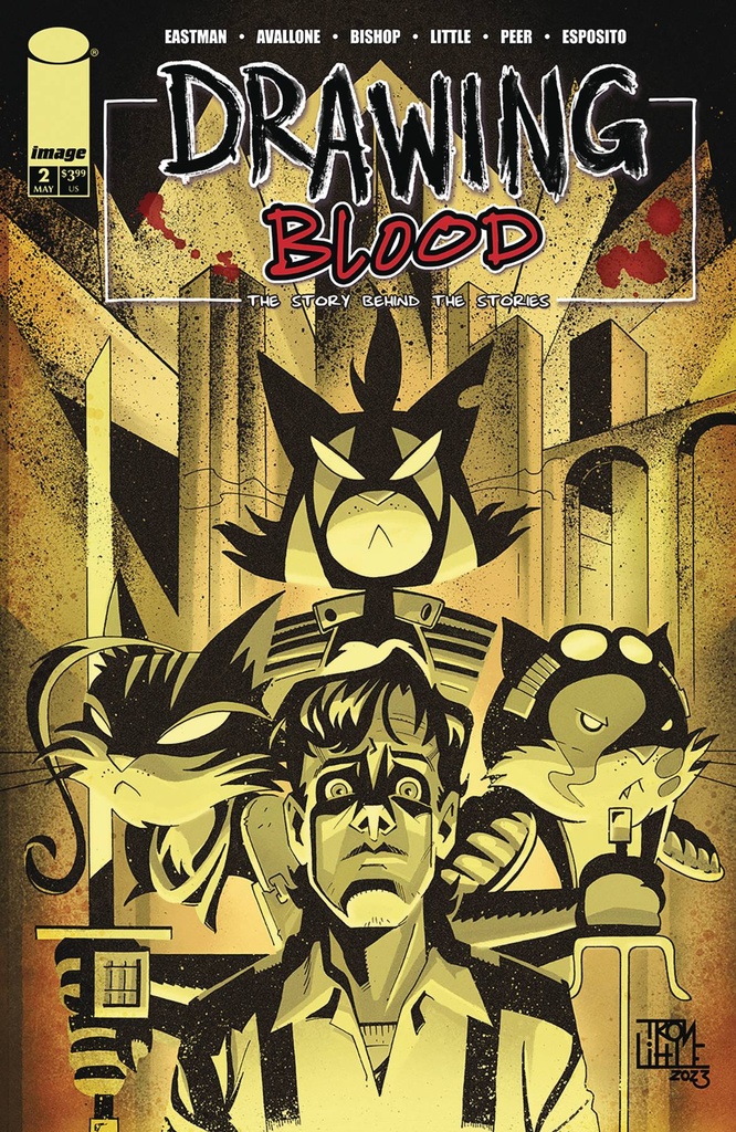 Drawing Blood #2 of 12 (Cover C Troy Little)