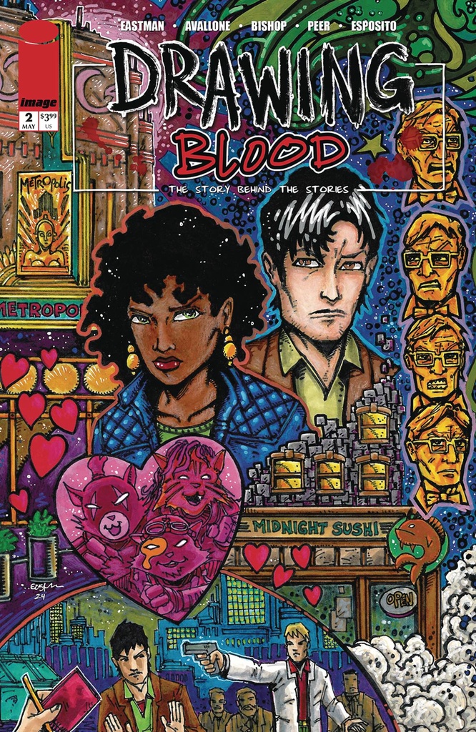 Drawing Blood #2 of 12 (Cover A Kevin Eastman)