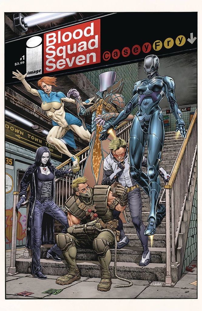 Blood Squad Seven #1 (Cover B Chris Weston)