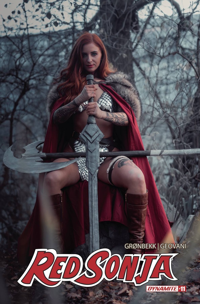 Red Sonja #11 (Cover E Amy Gregory Cosplay Photo Variant)