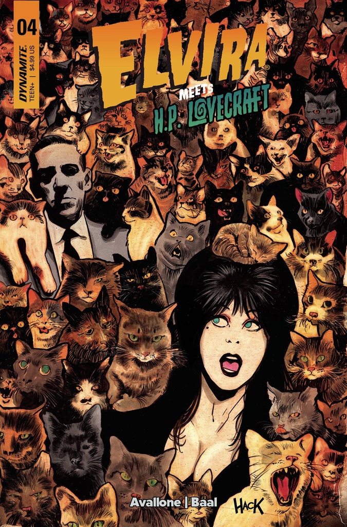 Elvira Meets H.P. Lovecraft #4 (Cover C Robert Hack)