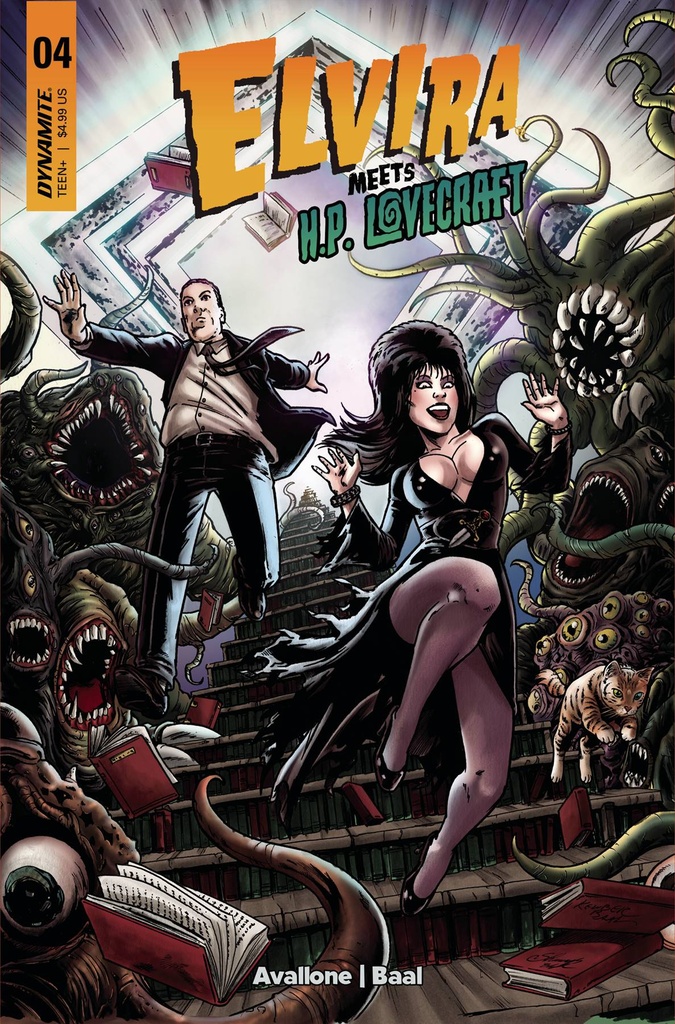 Elvira Meets H.P. Lovecraft #4 (Cover B Kewber Baal)