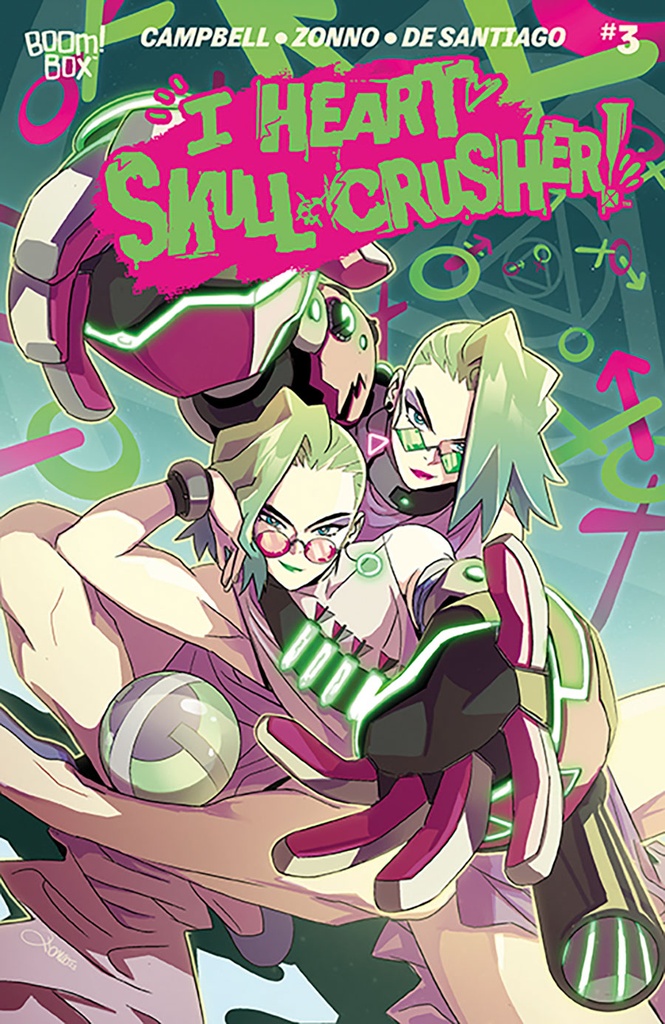 I Heart Skull-Crusher #3 of 5 (Cover A Alessio Zonno)